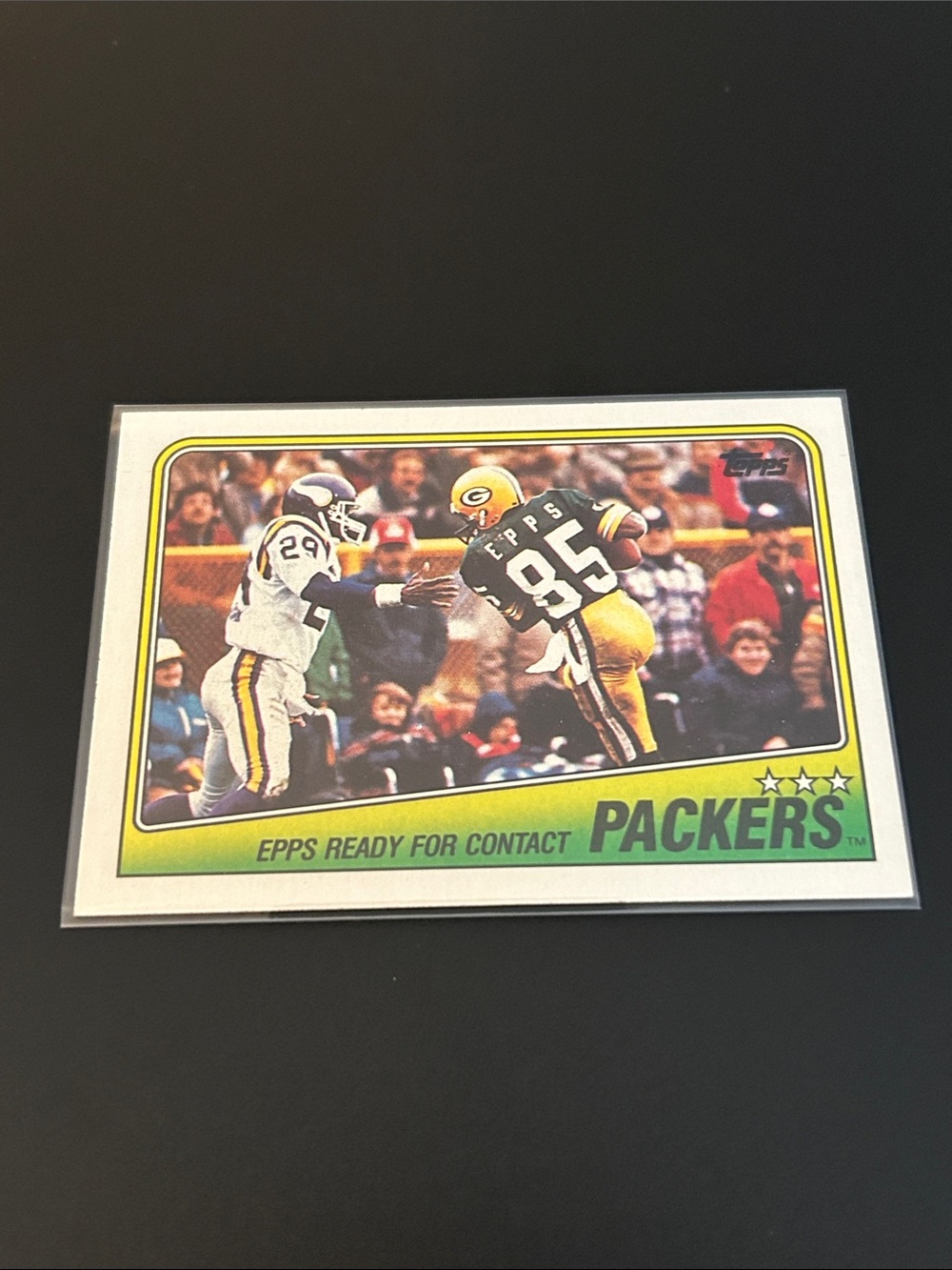 Green Bay Packers Topps 1988 Football Card